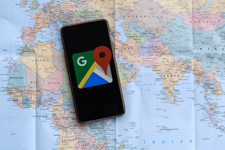 Google Review schrijven via Google Maps op smartphone