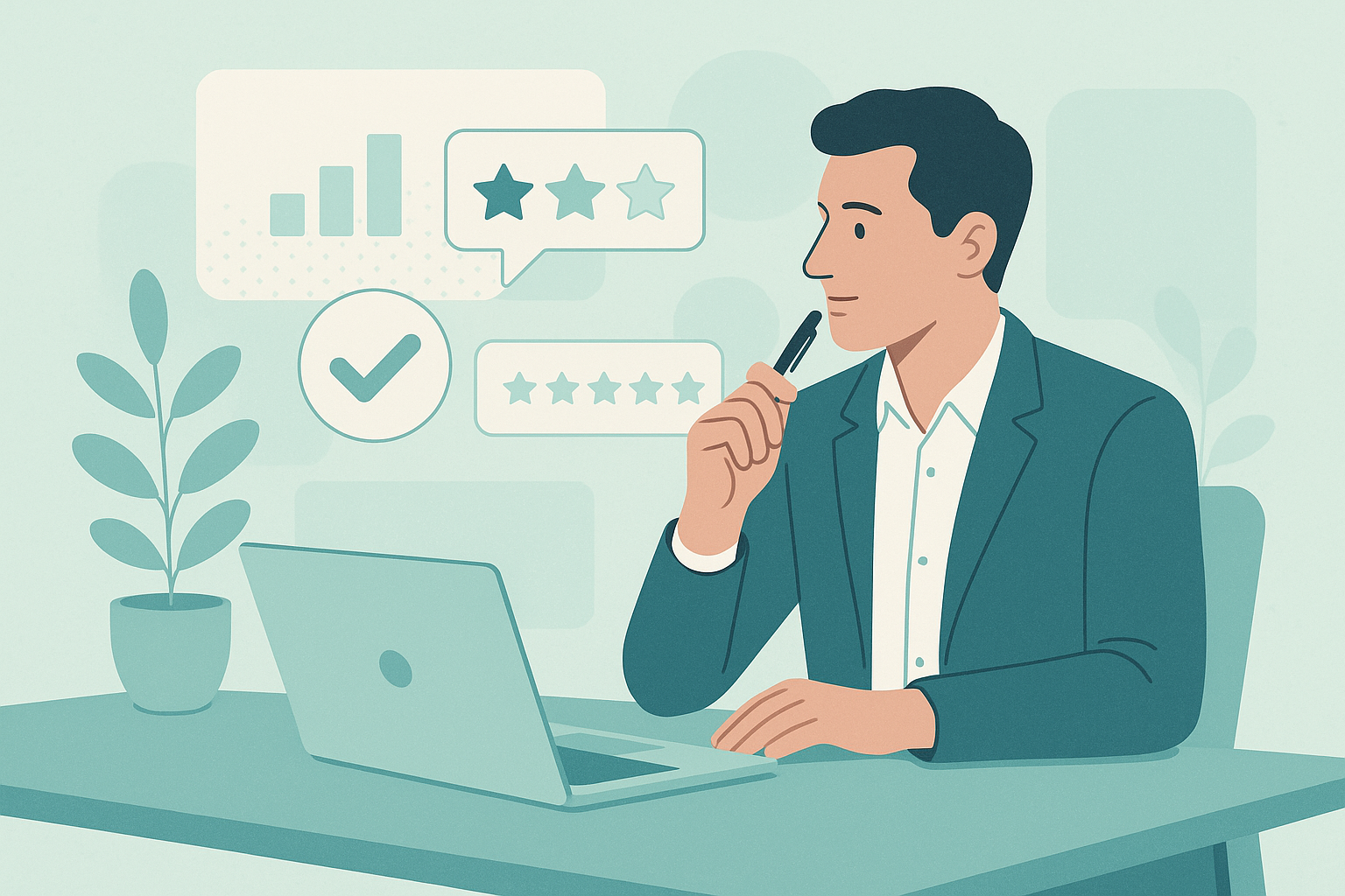 Illustratie van resultaten rond simpel reviewproces