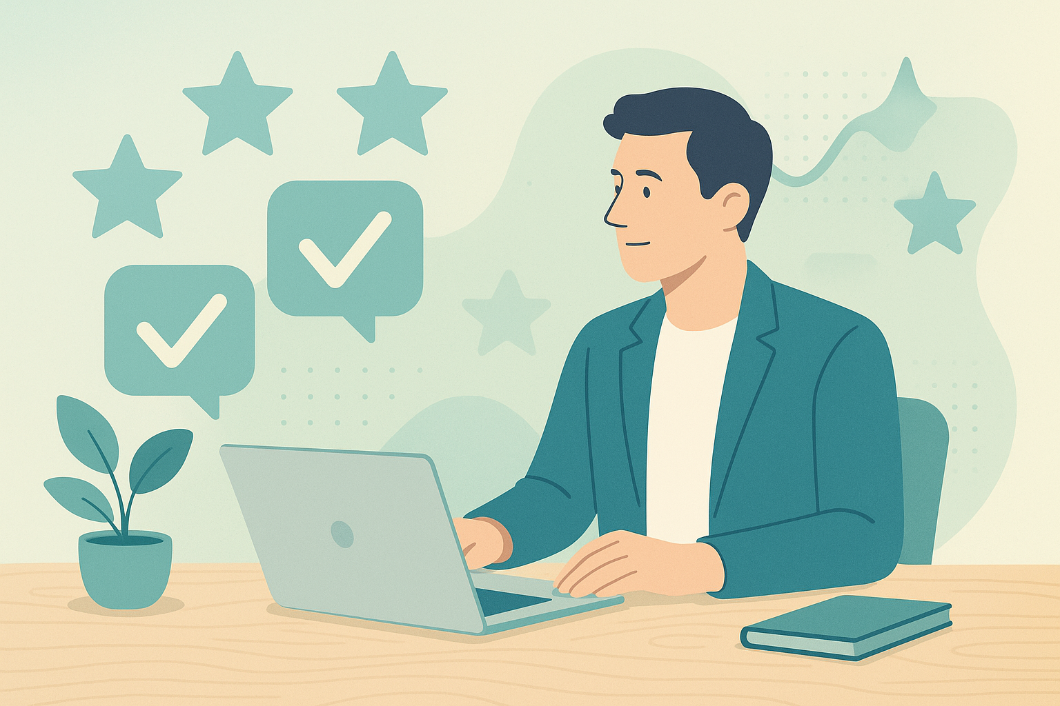 Illustratie van resultaten rond fouten bij reviewverzoeken